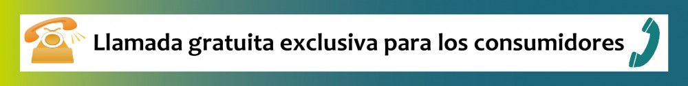 Llamada gratuita exclusiva para los consumidores