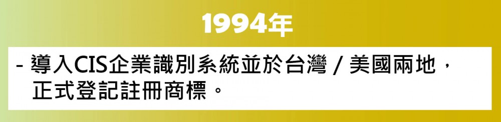 1994年歐漾淨水(益銳股份有限公司)公司沿革