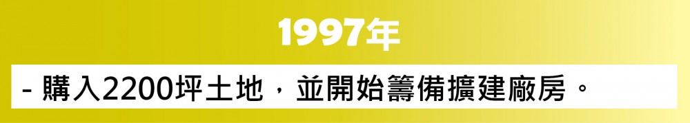 1997年歐漾淨水(益銳股份有限公司)公司沿革