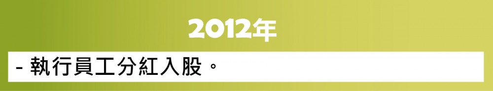 2012年歐漾淨水(益銳股份有限公司)公司沿革