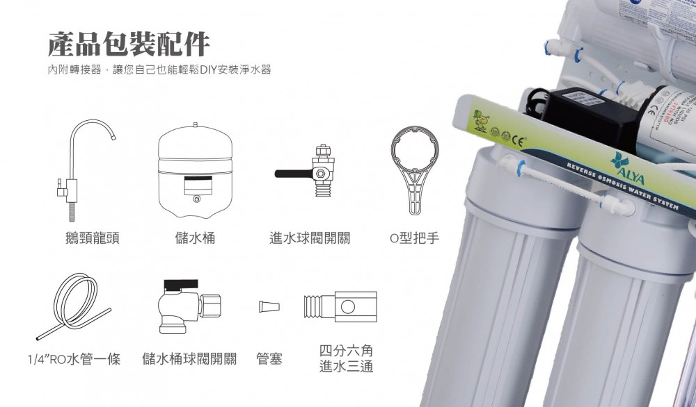 標準型五道式純水機